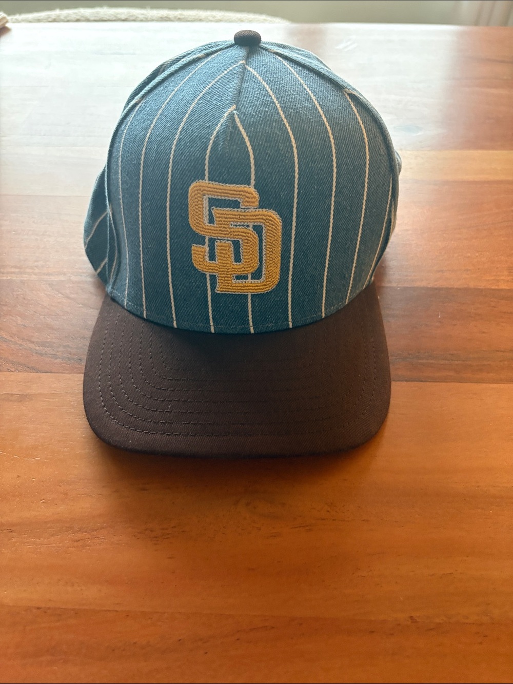 San Diego Padres Blue Pinstripe Hat 7.5